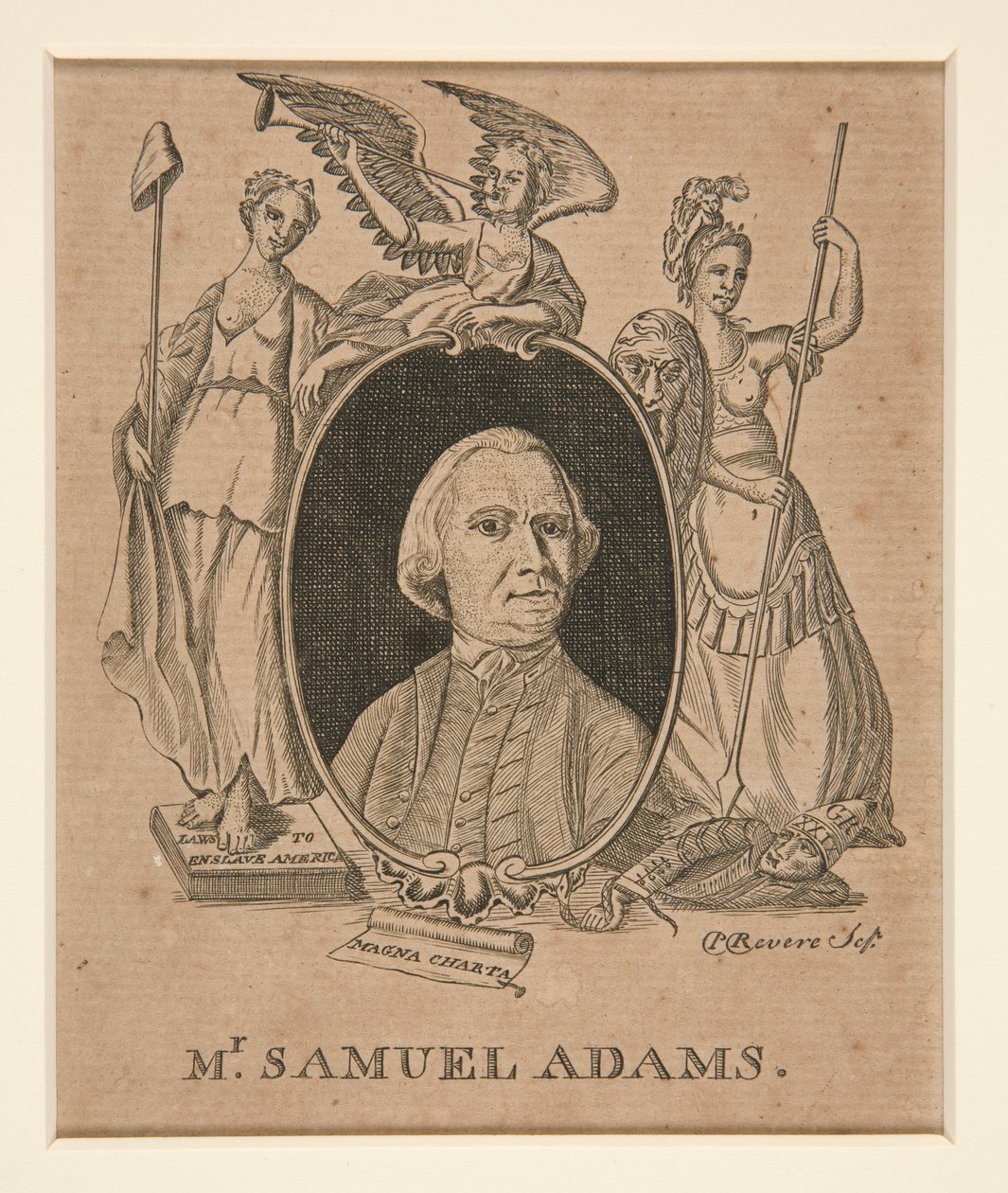 Samuel Adams av Paul Revere