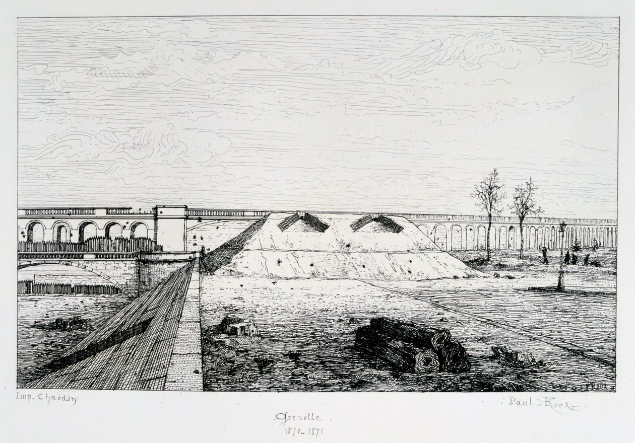 Grenelle, Paris seire, 1870-1871 av Paul Roux