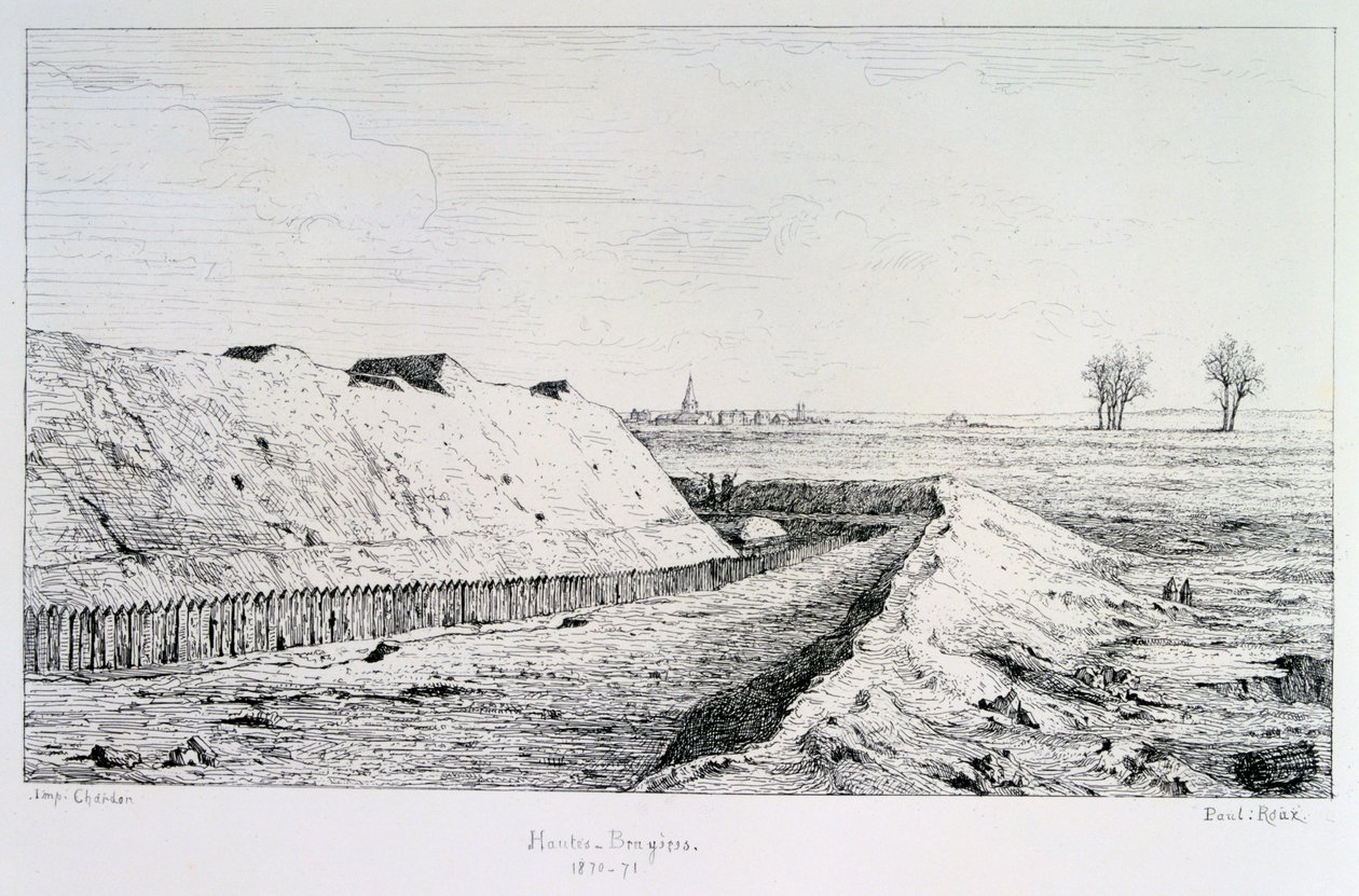 Haute Brugeres, Paris seire, 1870-1871 av Paul Roux