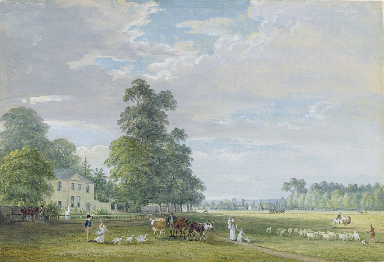 Englefield Green, nær Egham av Paul Sandby