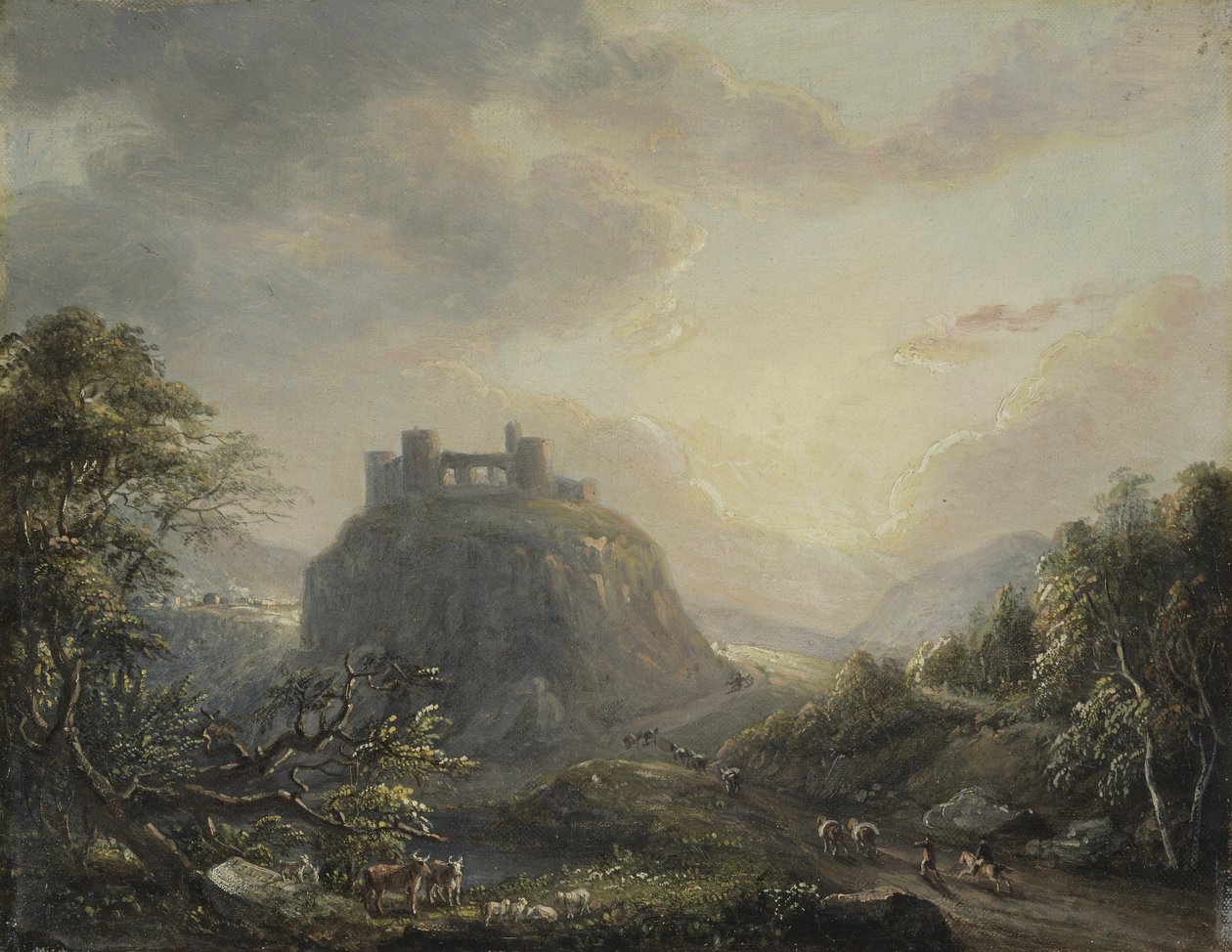 Landskap med et slott av Paul Sandby