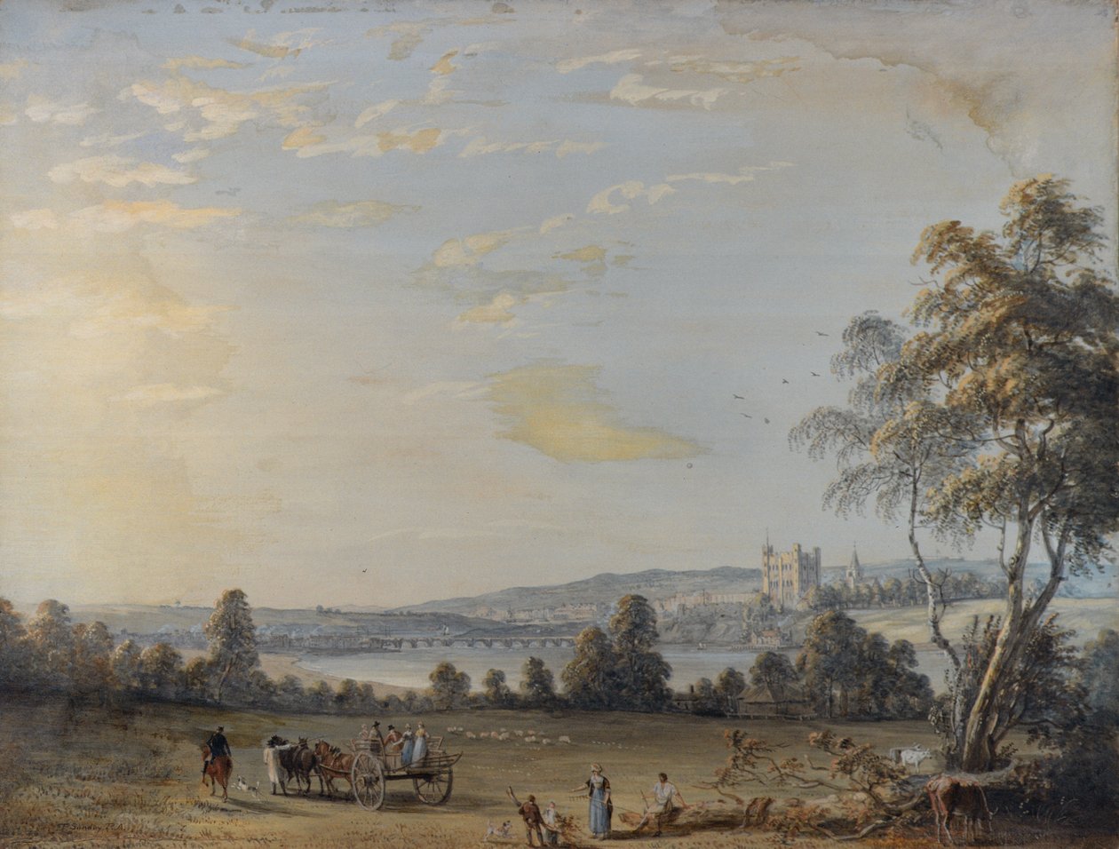 Rochester av Paul Sandby