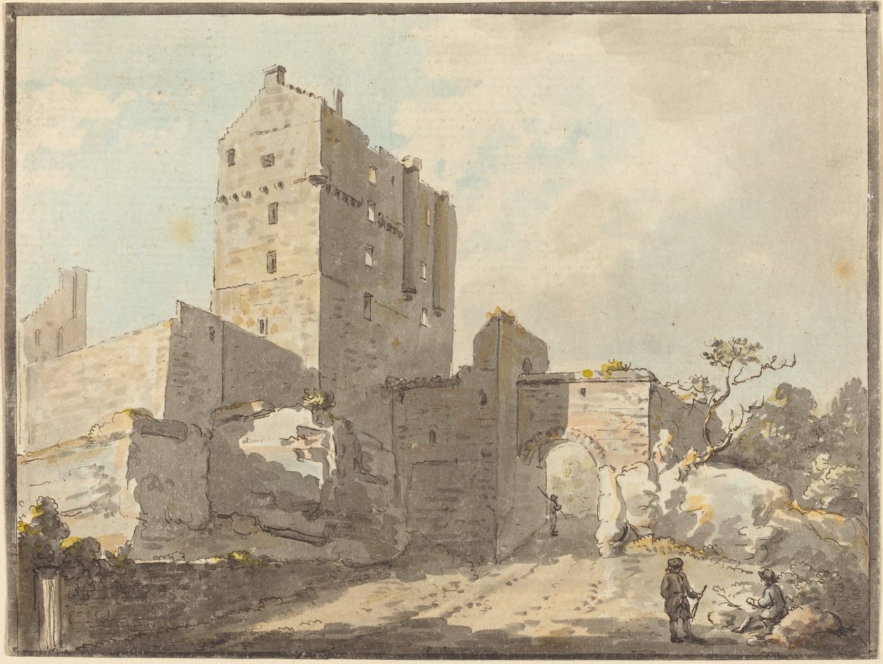 Roslin slott av Paul Sandby