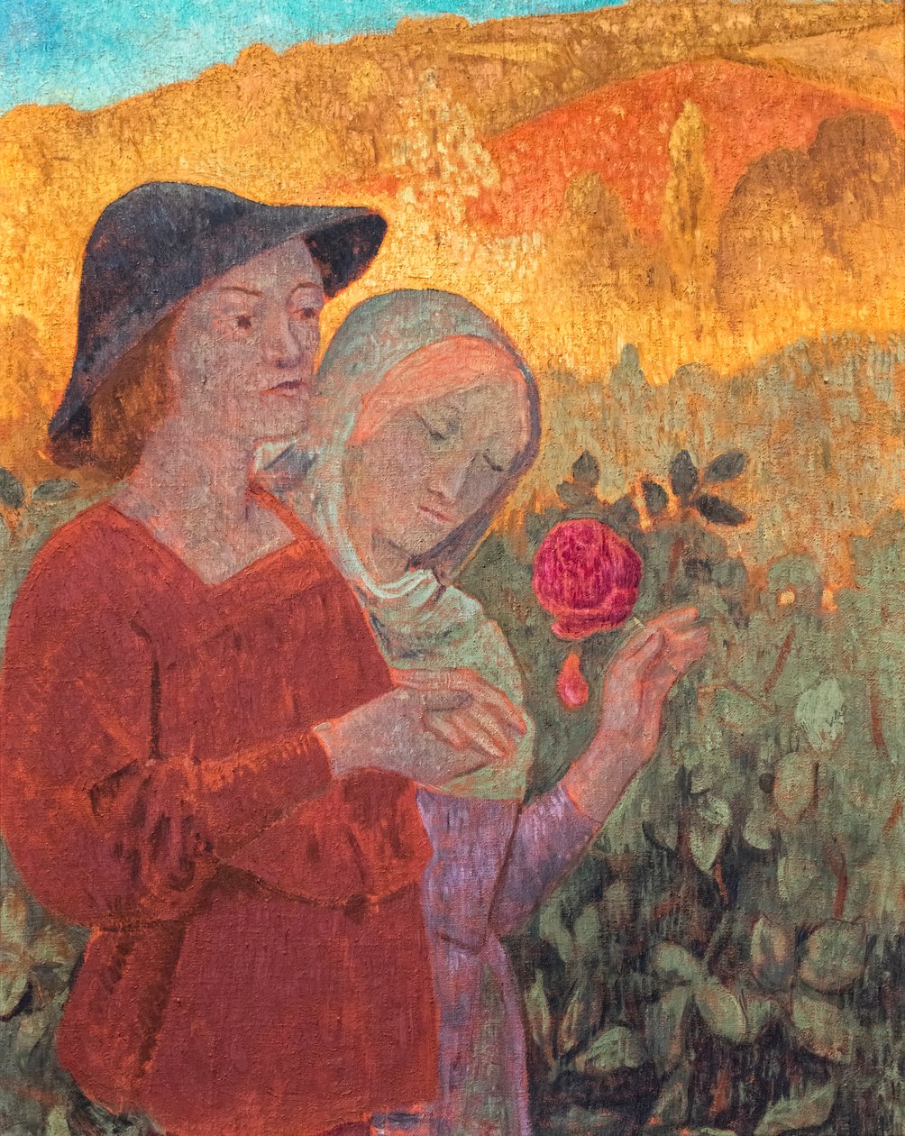 Kjære, la oss se om rosen, ca. 1910 (olje på lerret) av Paul Serusier