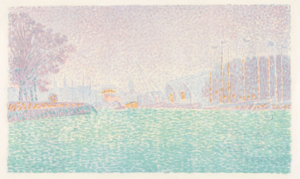 I Flushing av Paul Signac