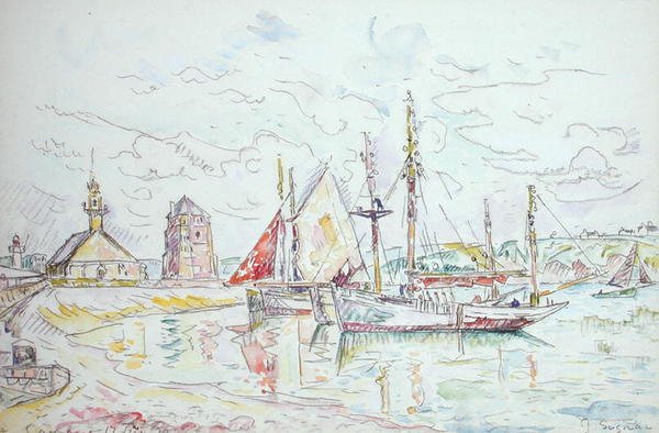 Camaret av Paul Signac