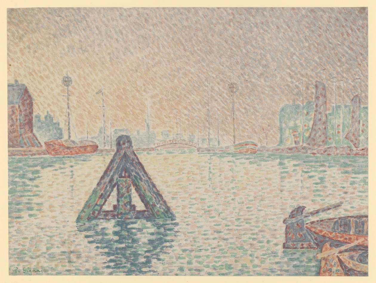 I Holland - Sjømerket av Paul Signac