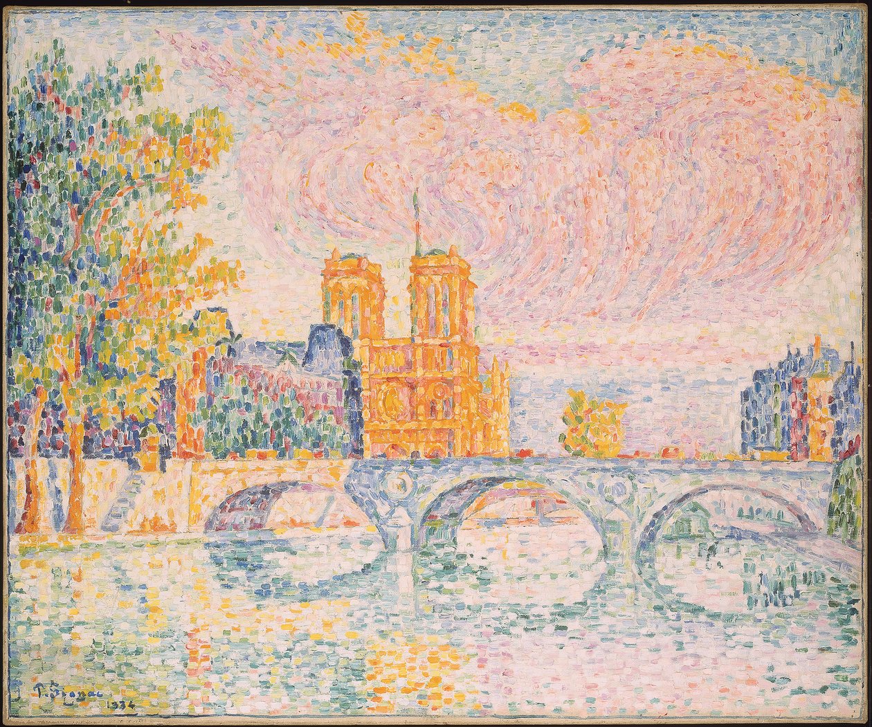Byen. Paris av Paul Signac