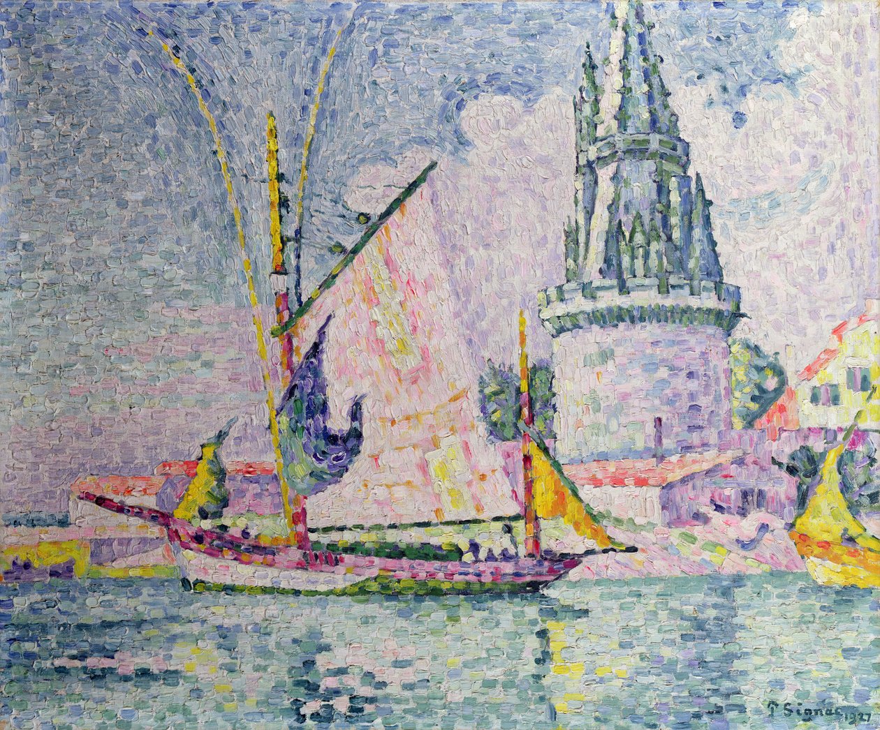La Rochelle, kvartermestertårnet av Paul Signac