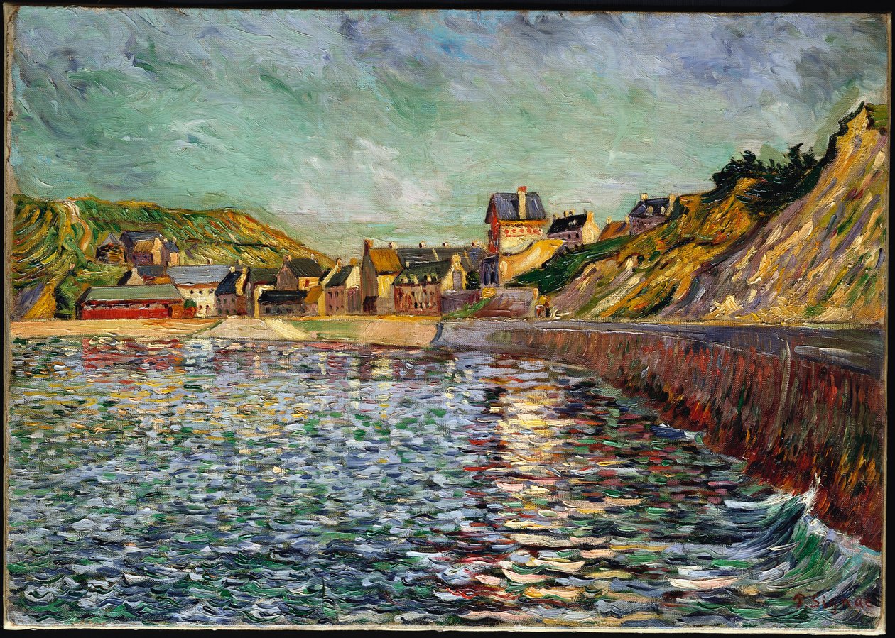 Port-en-Bessin av Paul Signac