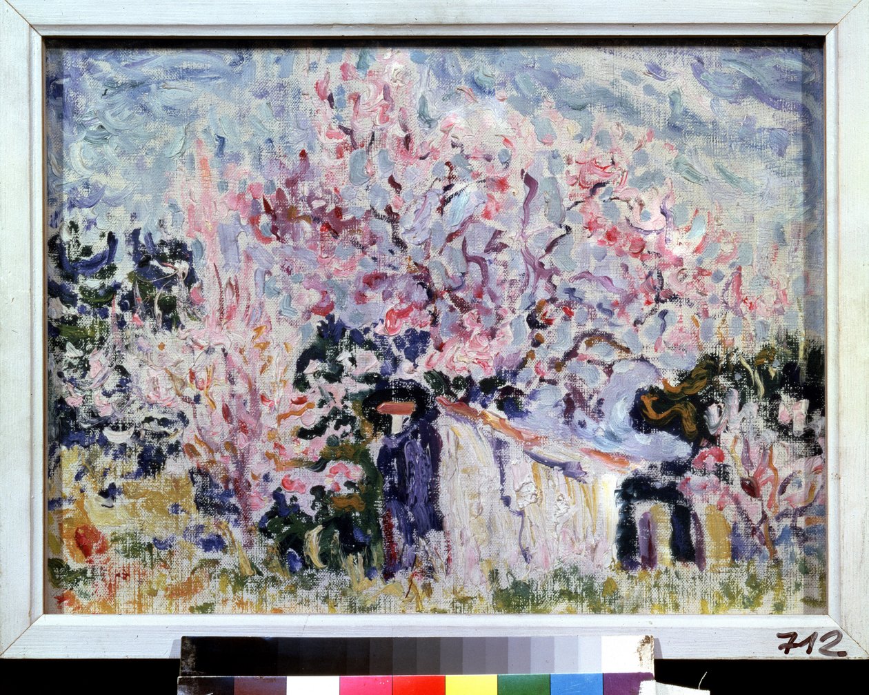 "Vår i Provence" (Vår i Provence) Maleri av Paul Signac (1863-1935) 1903 Pushkin-museet, Moskva av Paul Signac