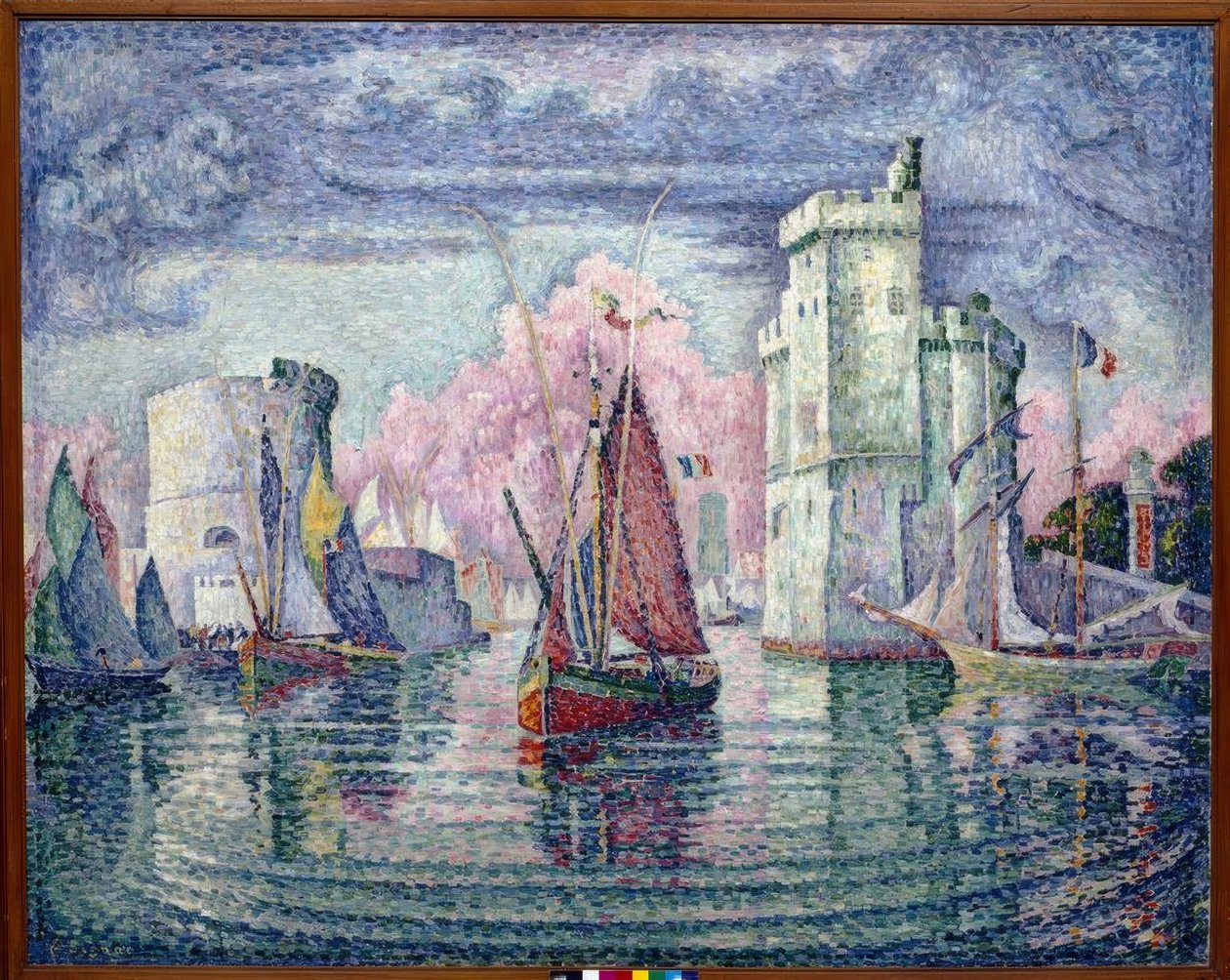 Havnen i La Rochelle av Paul Signac