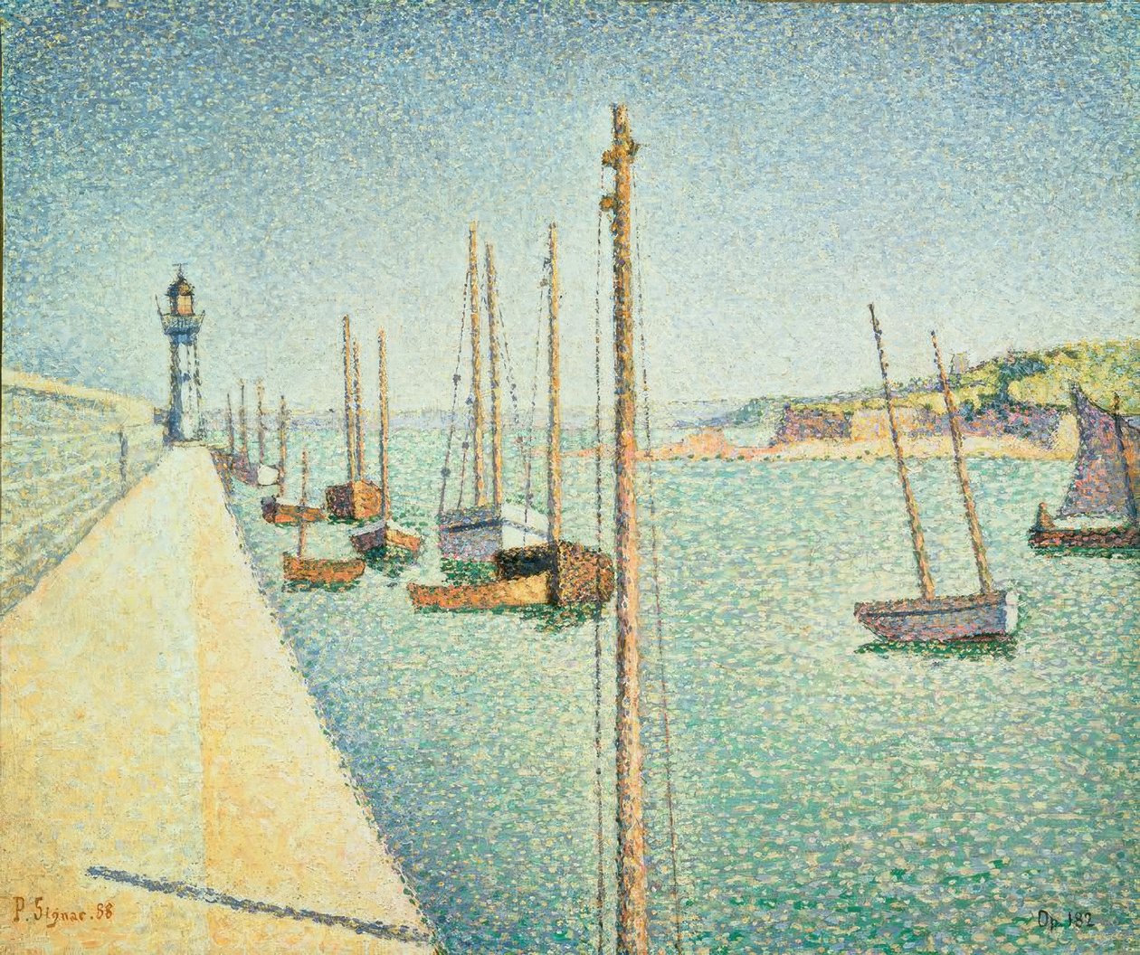 Portrieux, Bretagne av Paul Signac