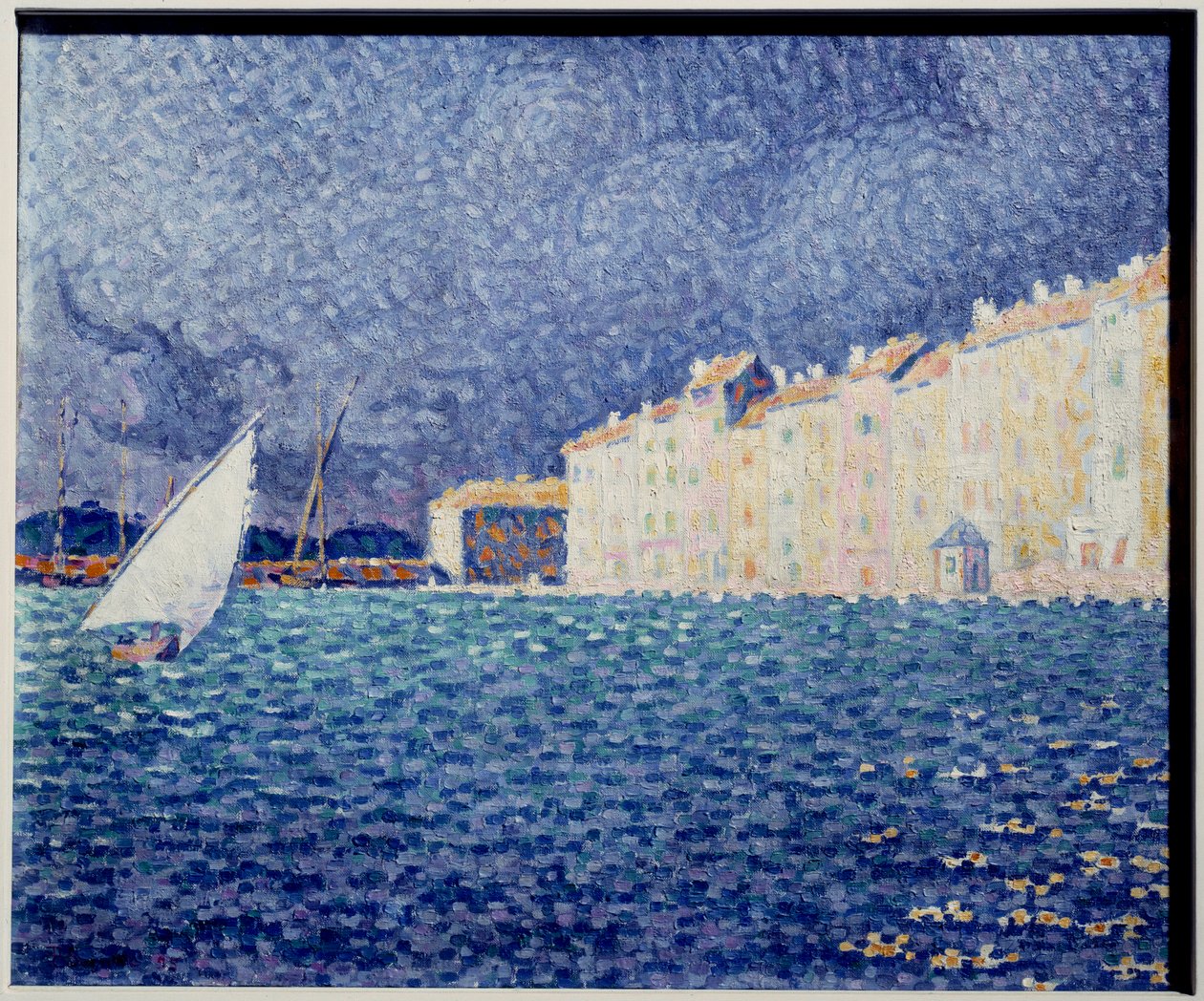 Saint Tropez-maleri av Paul Signac (1863-1935) 1895 Saint Tropez Museum of the Annonciade av Paul Signac