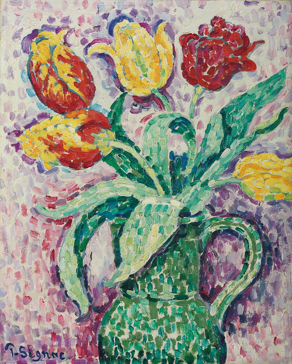 Den grønne vasen, 1920 av Paul Signac