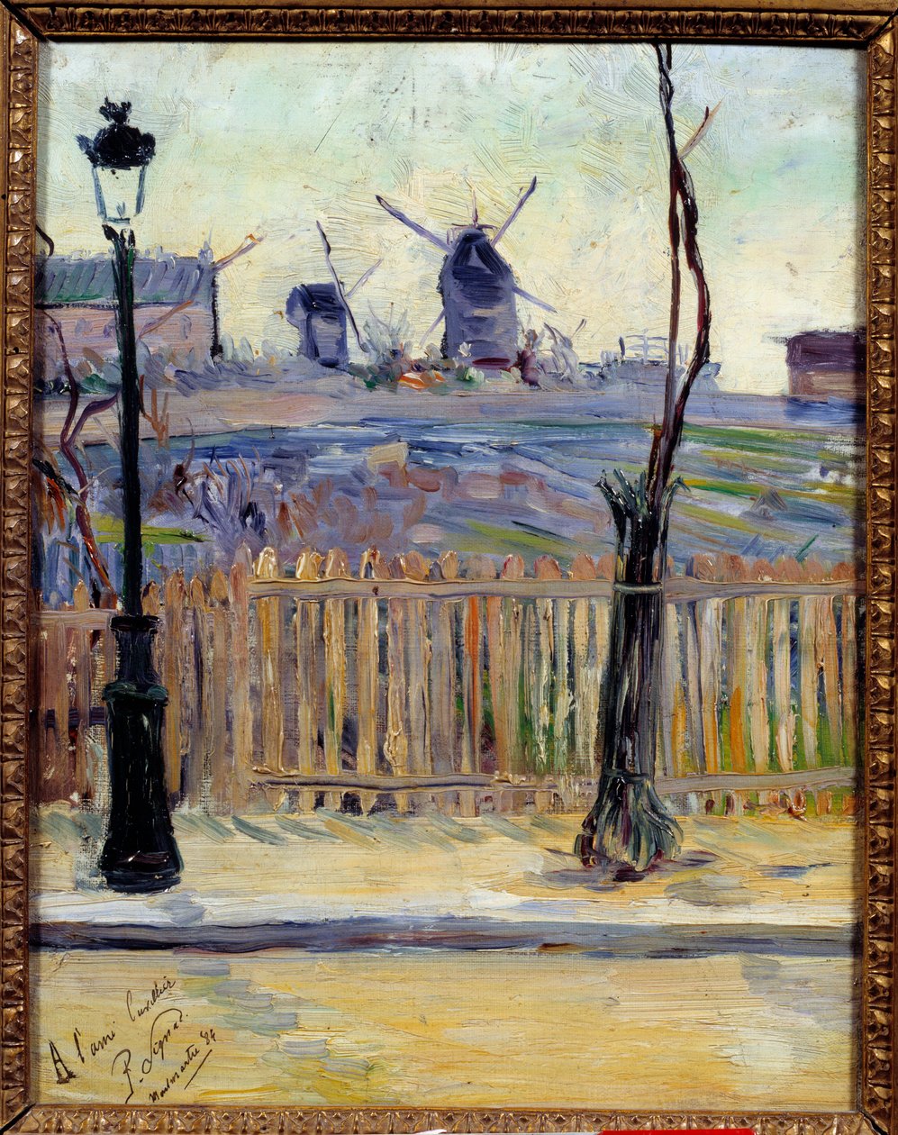 Kakens mølle. Maleri av Paul Signac (1863-1935) av Paul Signac