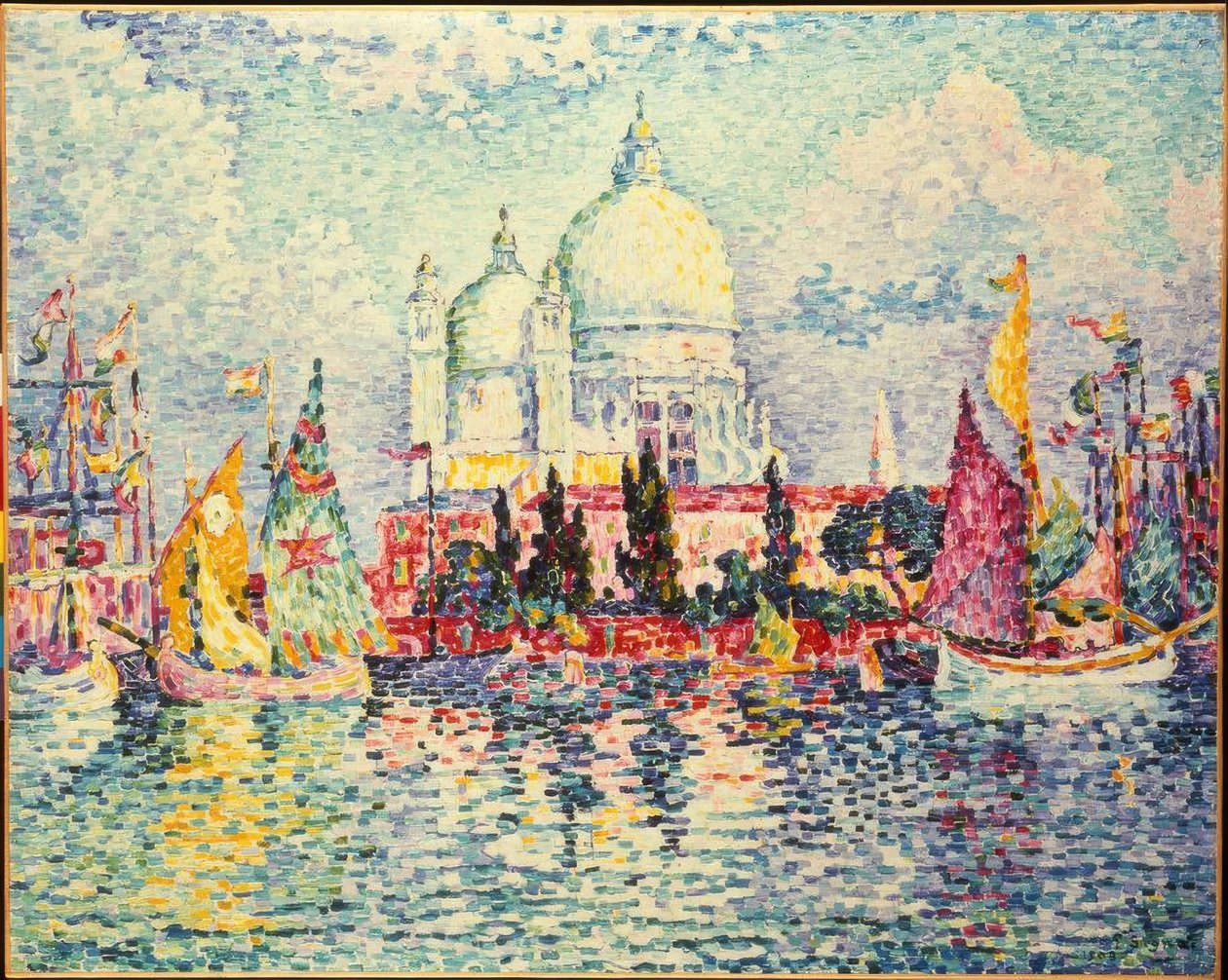 Venezia - La Salute av Paul Signac