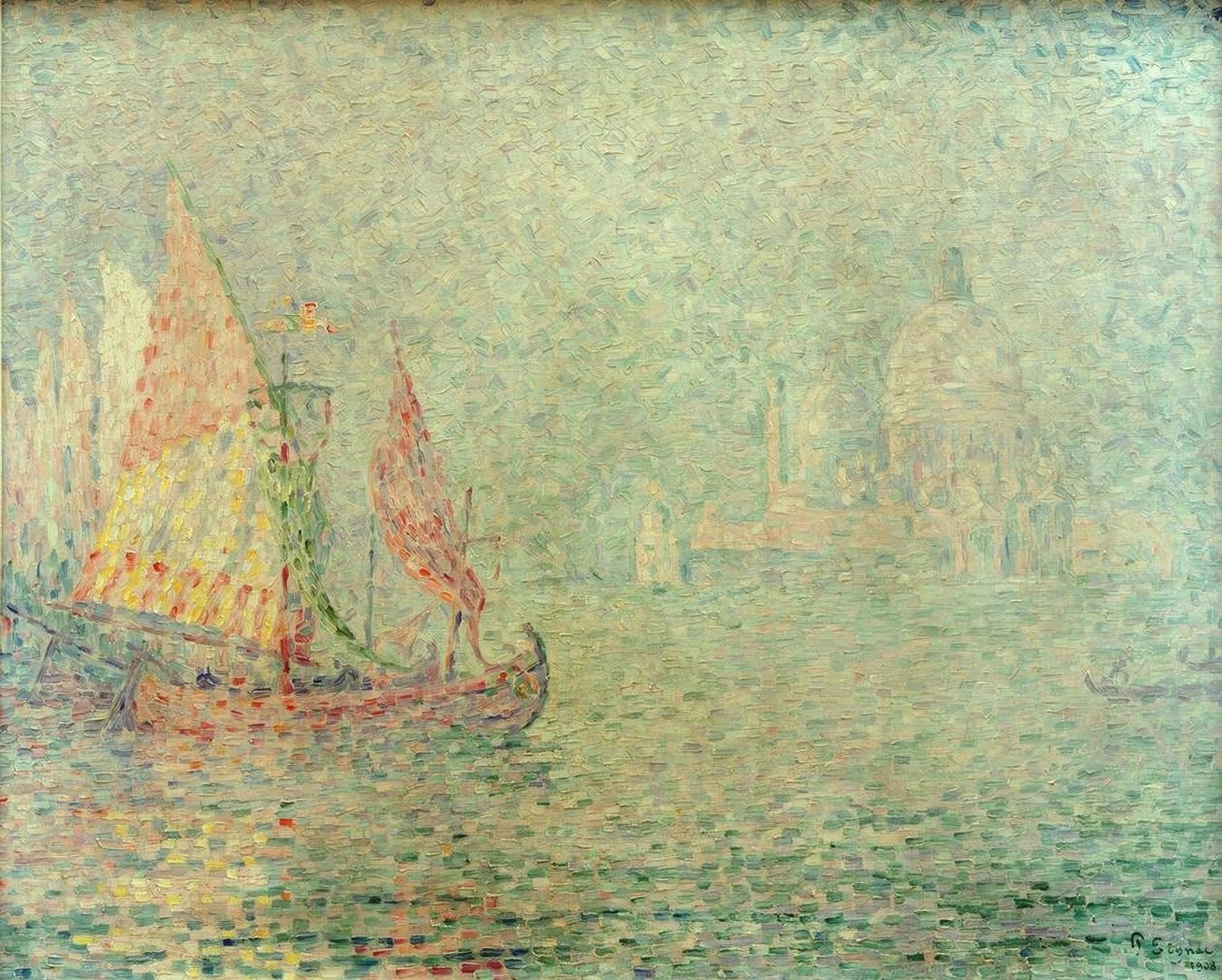 Venezia, tåke av Paul Signac