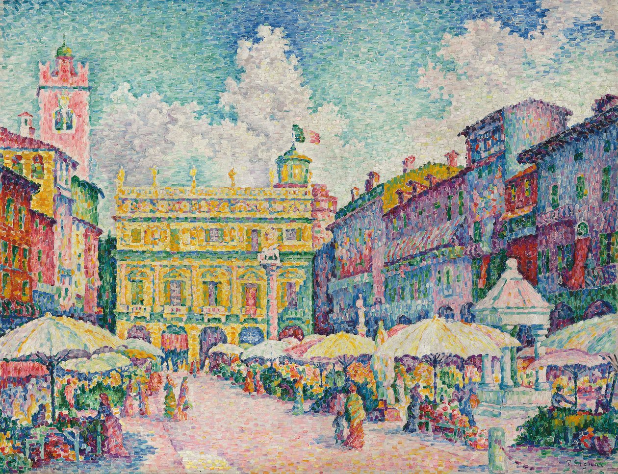 Verona marked av Paul Signac