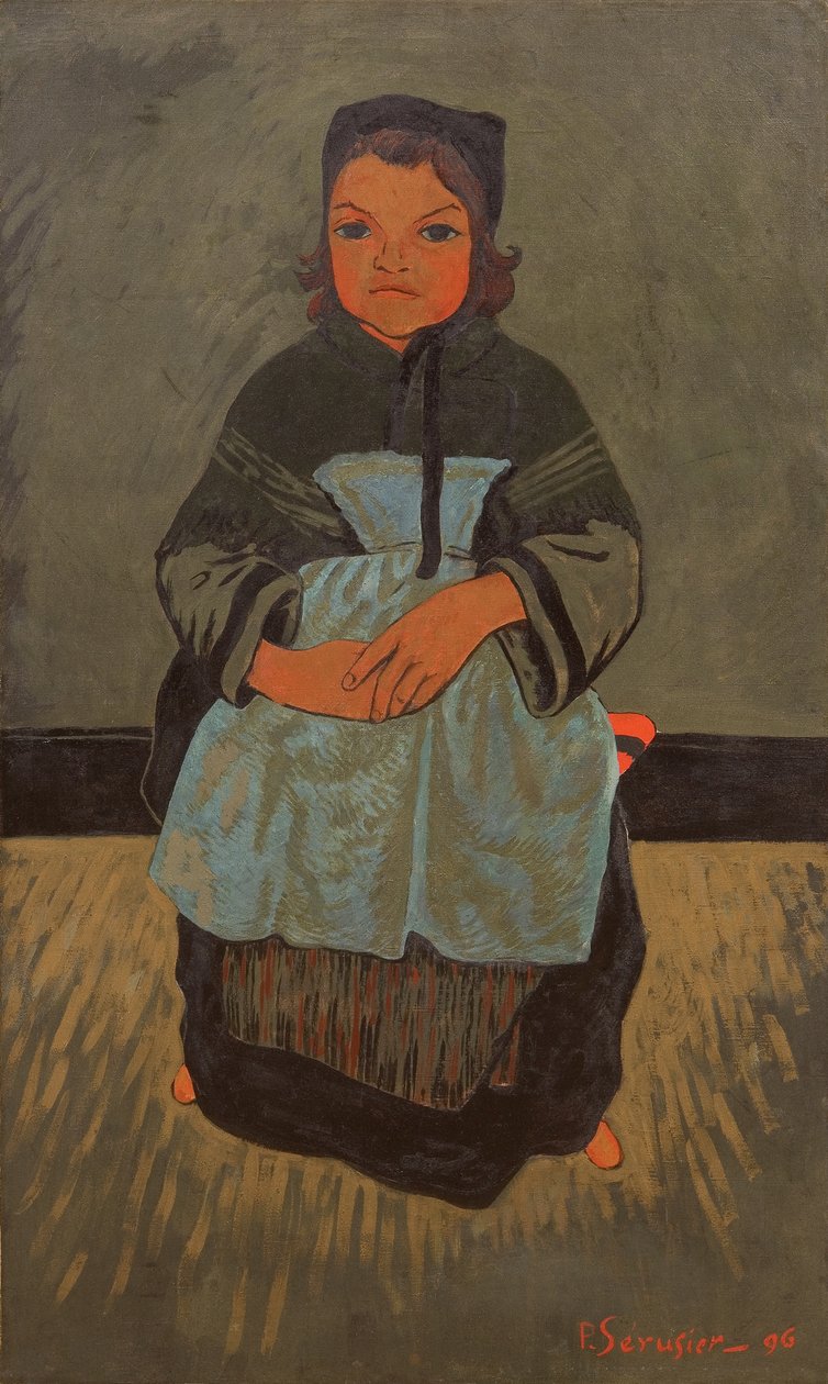 Bretonsk jente, Marie Francisaille, 1896. av Paul Sérusier