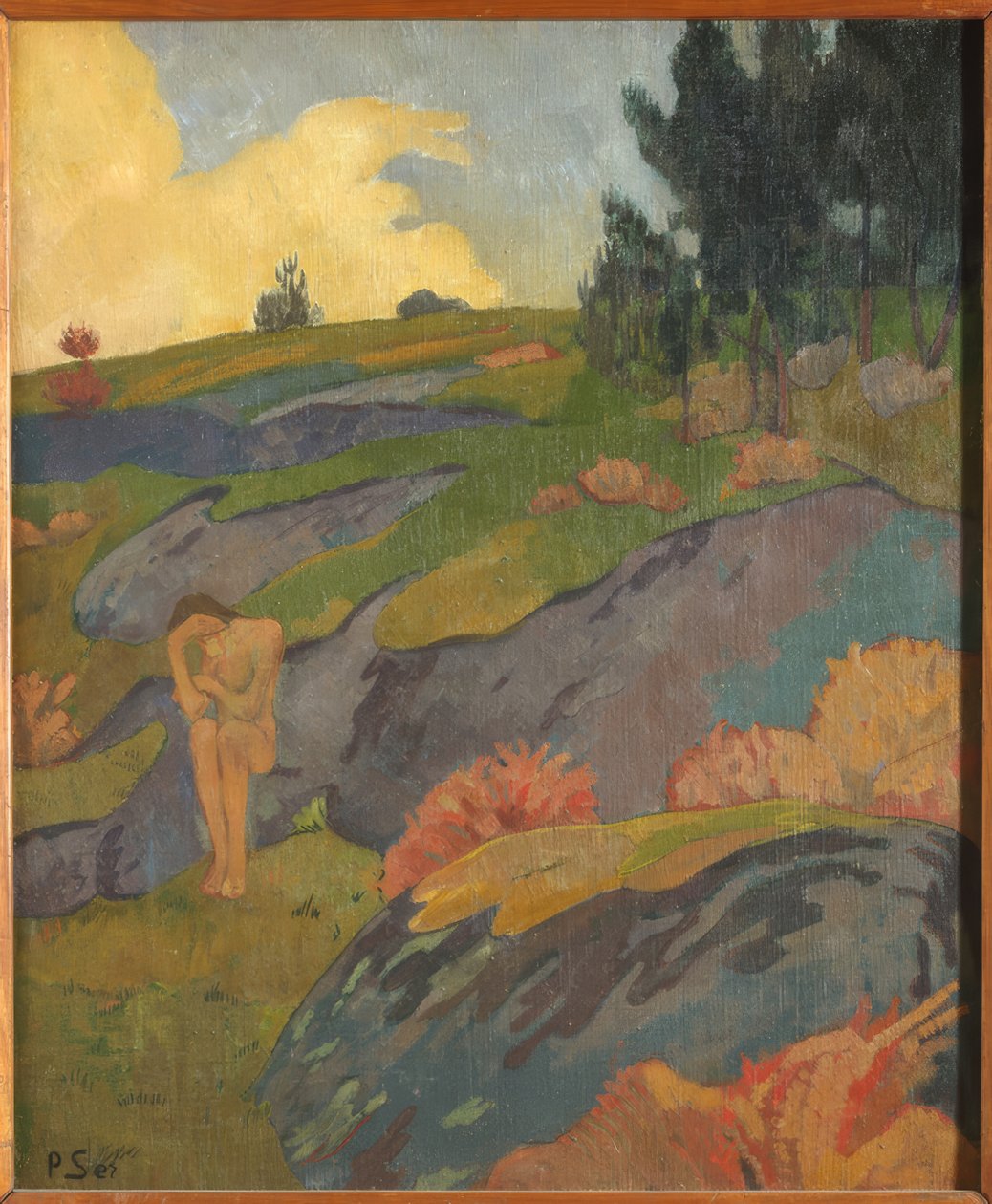 Bretonsk Eva eller melankoli av Paul Sérusier