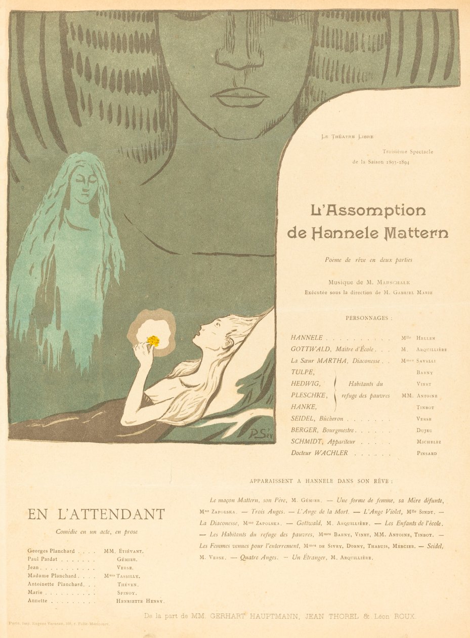 The Assumption av Hannele Mattern; I mellomtiden av Paul Sérusier