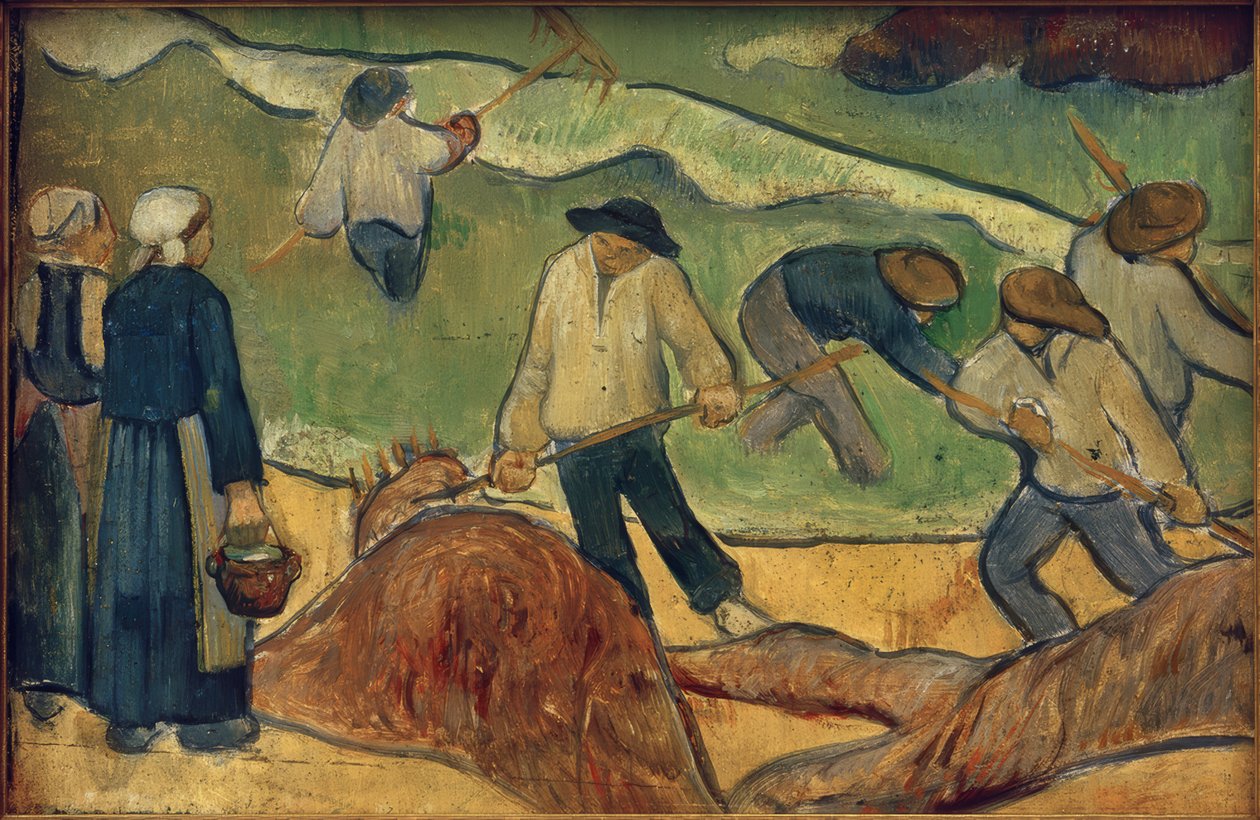 Landskap med tarefiskere av Paul Sérusier