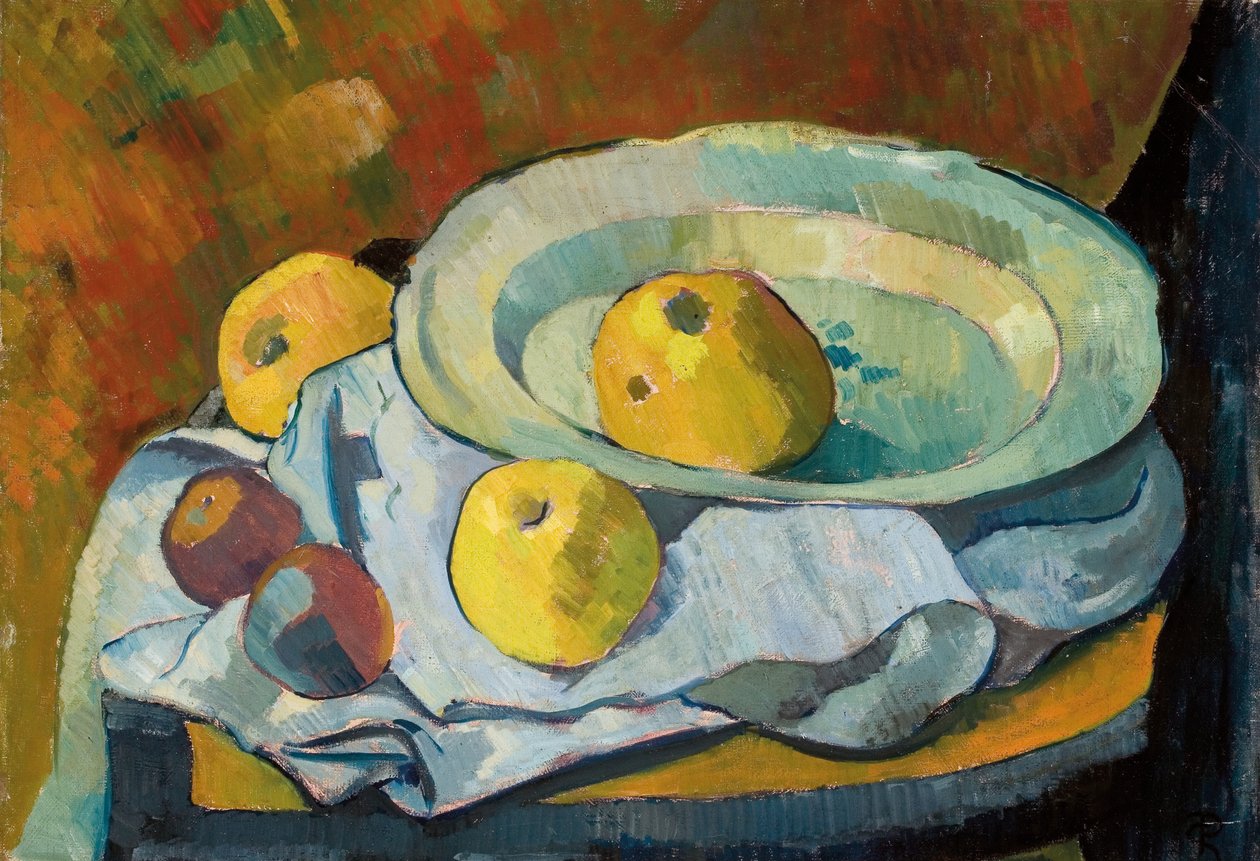 Plate med epler, 1891 av Paul Sérusier