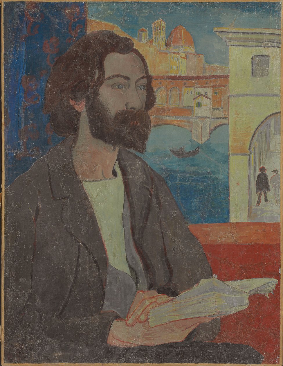 Portrett av Emile Bernard i Firenze, 1893 av Paul Sérusier