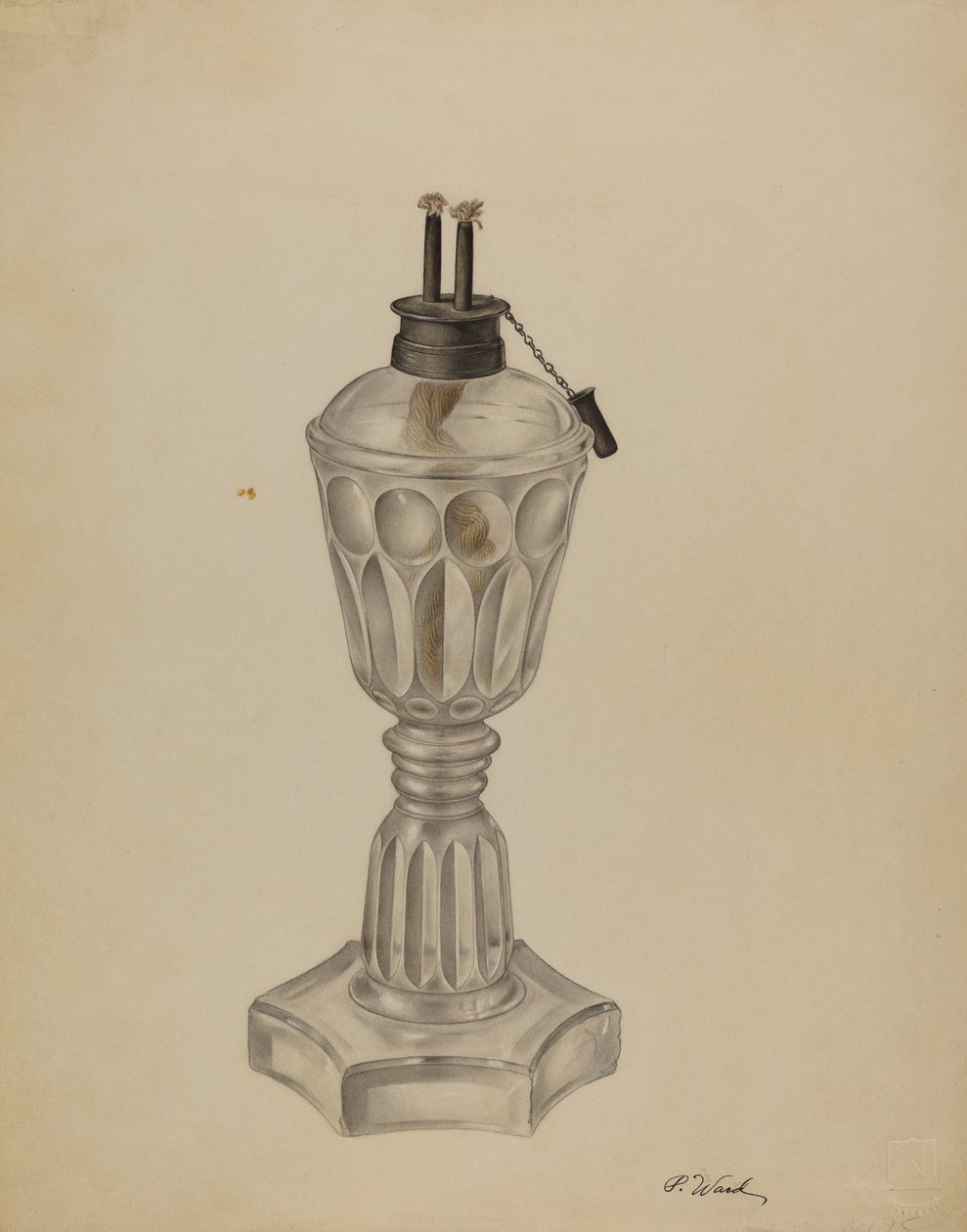 Kamphen lampe av Paul Ward