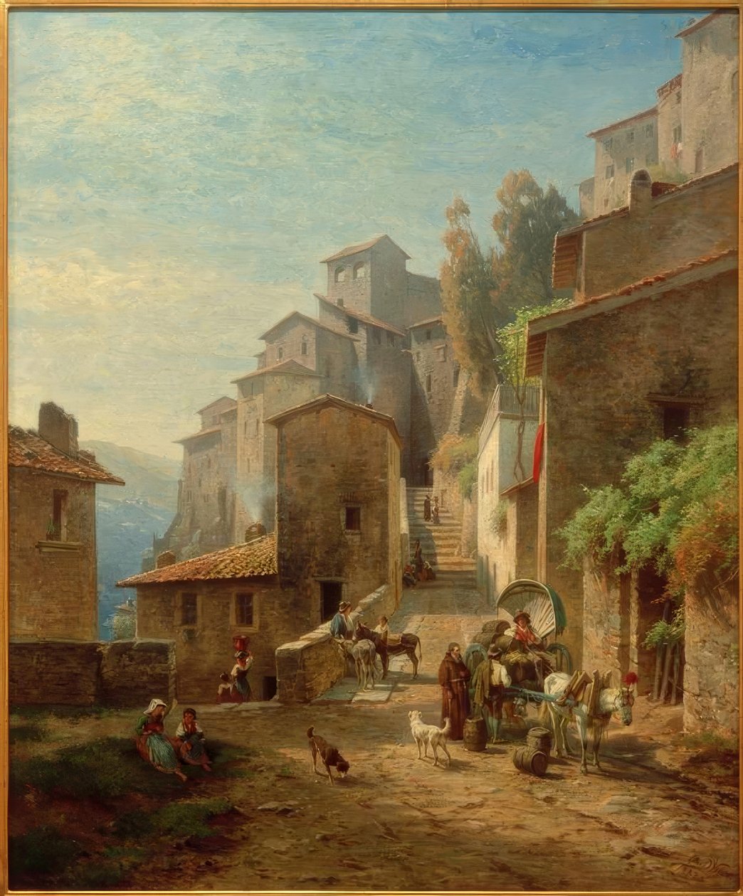 Olevano Romano av Paul Weber