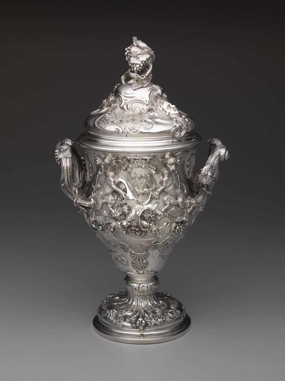Dekket kopp, 1742 av Paul de Lamerie