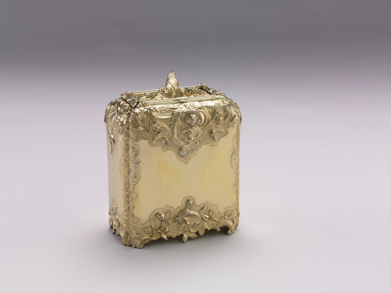 Tea Caddy, 1741-1742 av Paul de Lamerie