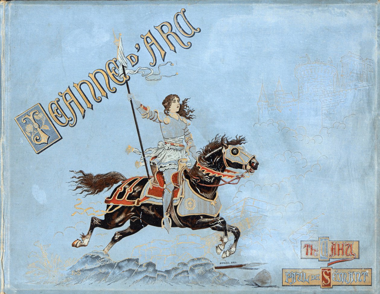 Omslag til boken "" Jeanne d