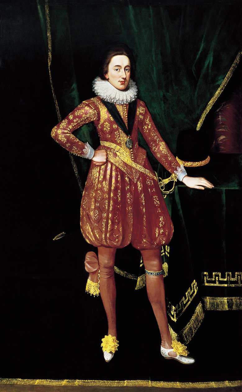 Charles I som prins av Wales, ca. 1617 av Paul van Somer