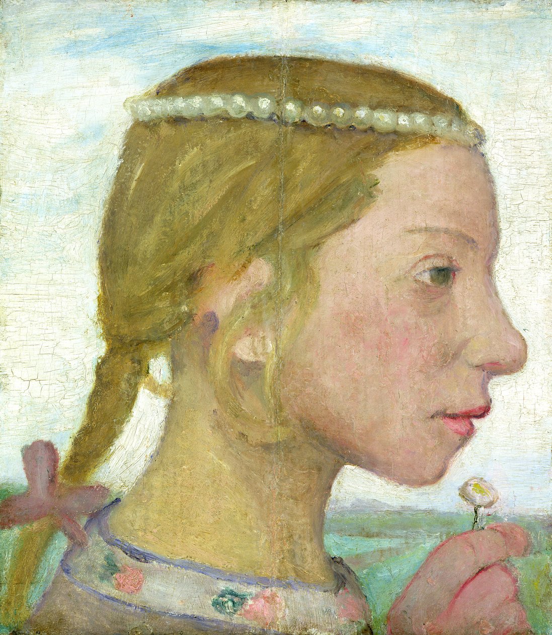 En ung jente av Paula Modersohn Becker