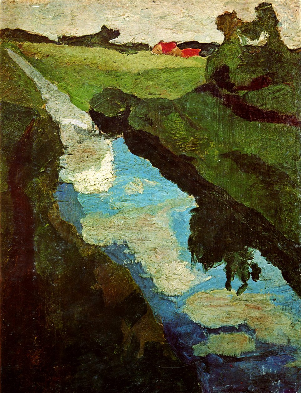 Moorgraben av Paula Modersohn Becker