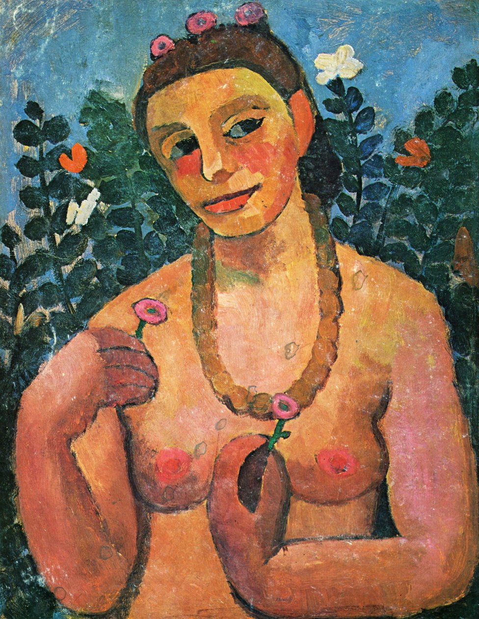 Selvportrett av Paula Modersohn Becker