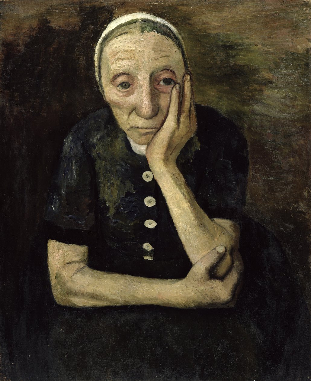 Den gamle bonden, 1903 av Paula Modersohn Becker