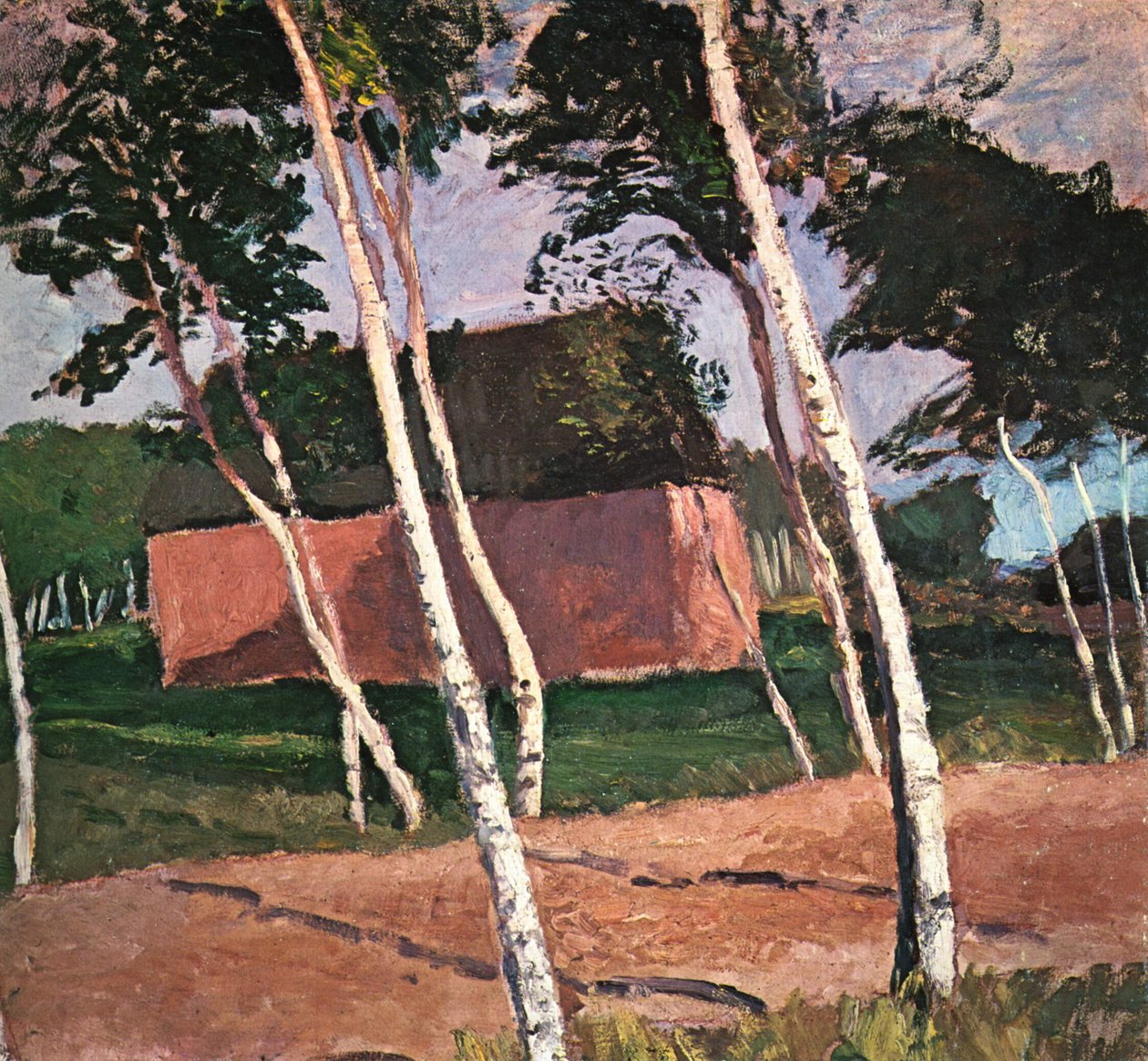 Worpsweder landskap av Paula Modersohn-Becker