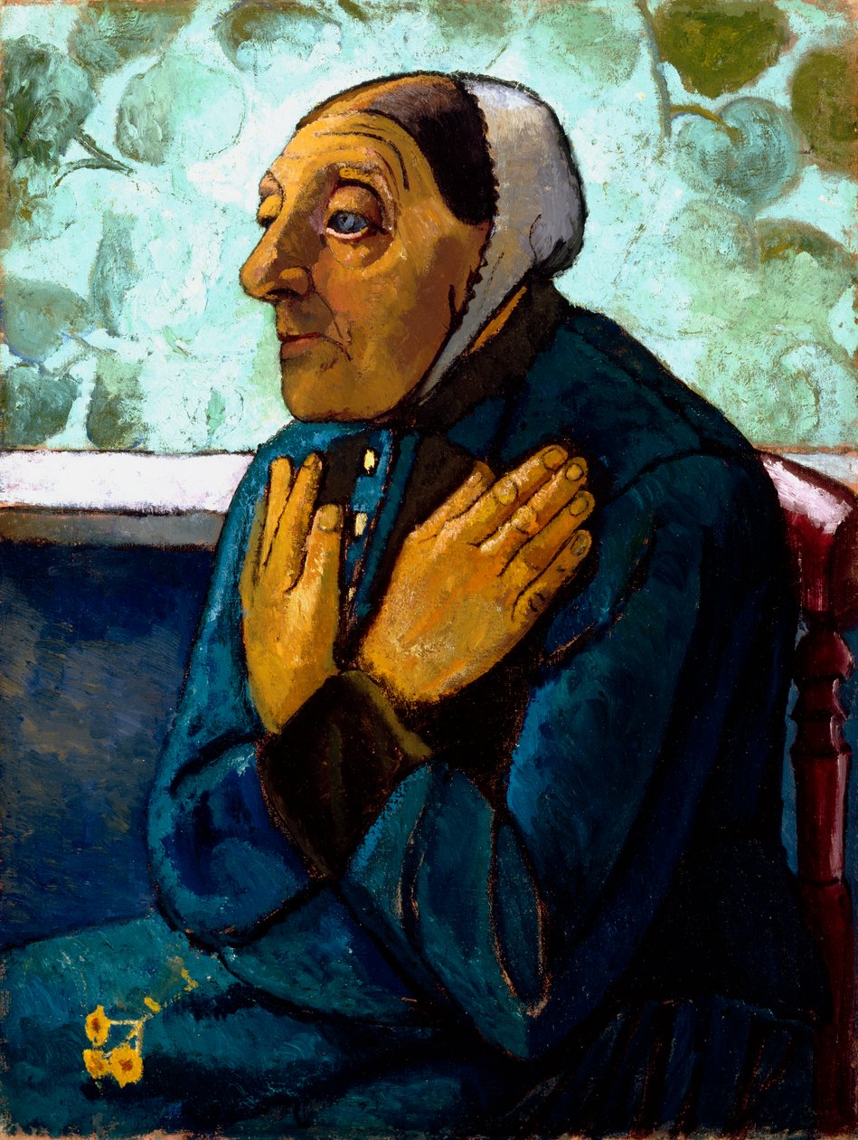 Gammel bondekvinne, ca. 1905 av Paula Modersohn Becker