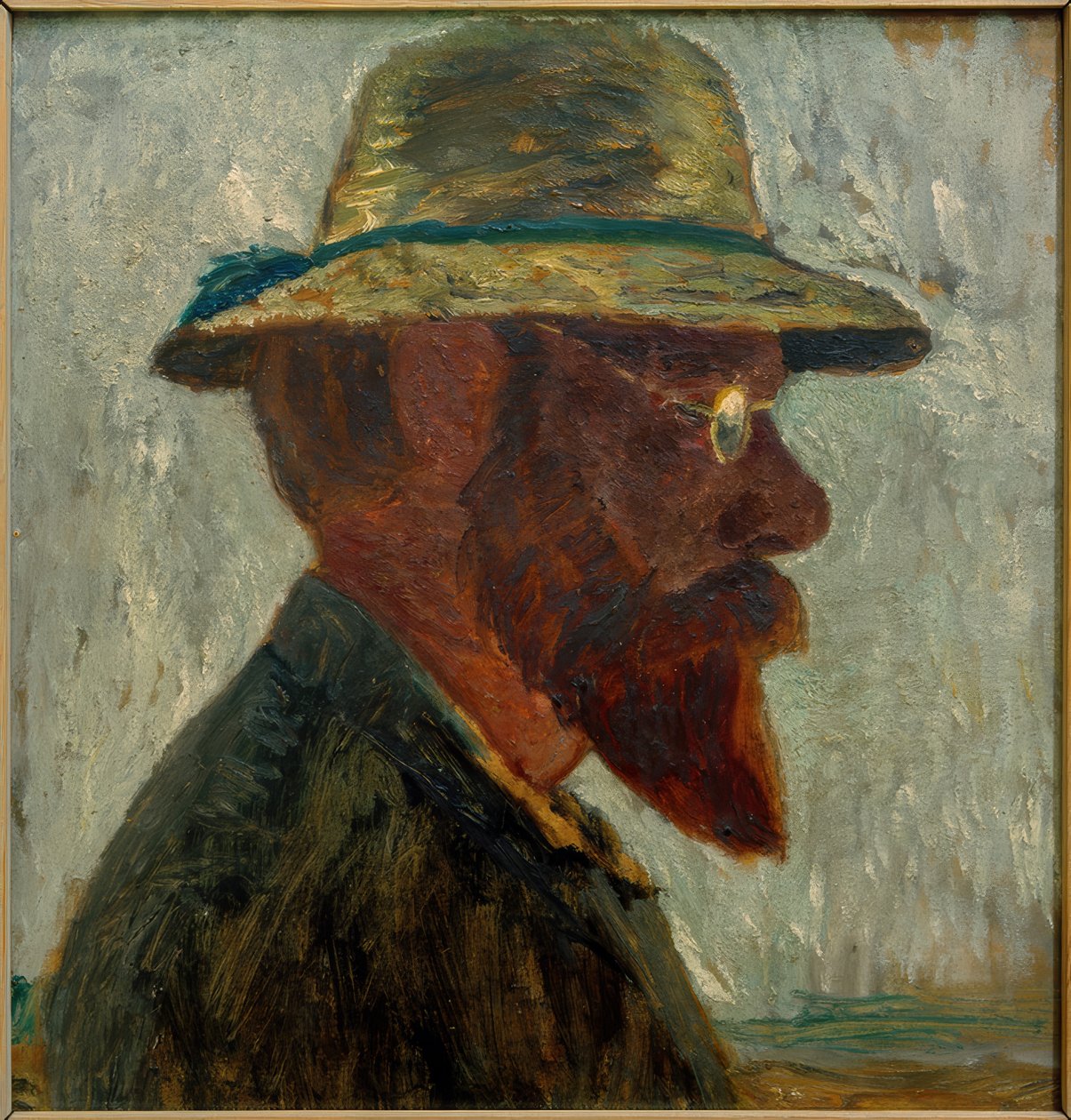 Landskap med furutrær av Paula Modersohn Becker