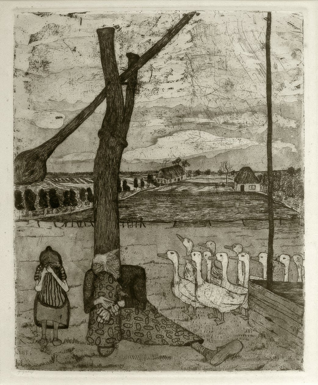 Eventyr om den tapte gåsen av Paula Modersohn Becker