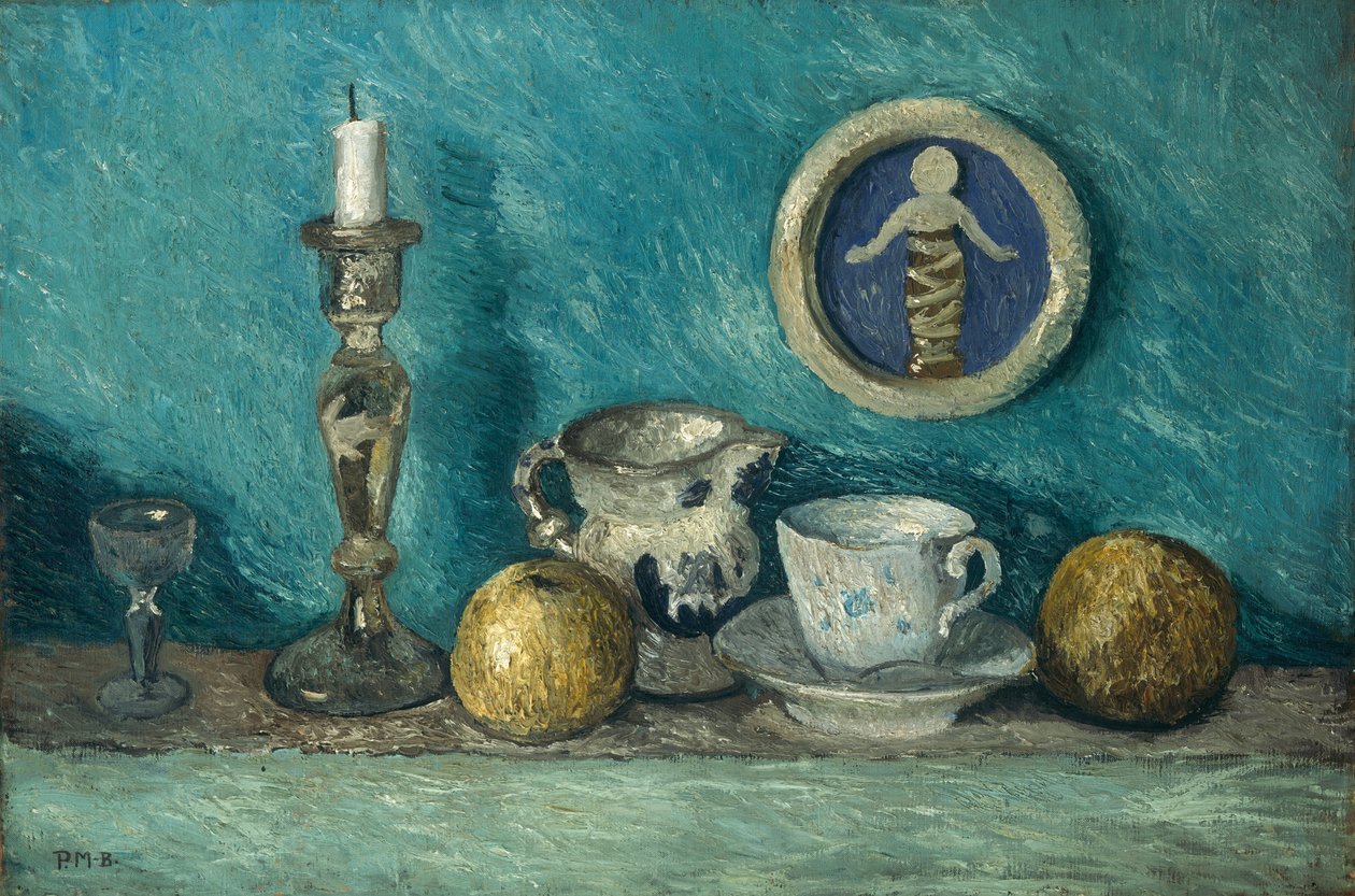 Stilleben med della Robbia Putto, ca. 1905. av Paula Modersohn Becker