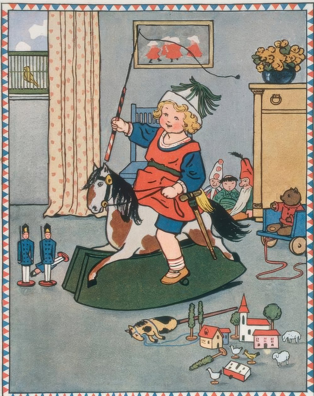 Hopp, hopp, hopp, Pferdchen, lauf Galopp av Pauli Ebner