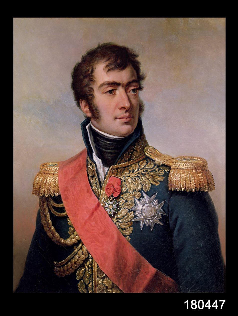Auguste Frederic Louis Viesse de Marmont (1774-1852), hertug av Ragusa og marskalk av Frankrike av Paulin Jean Baptiste Guerin