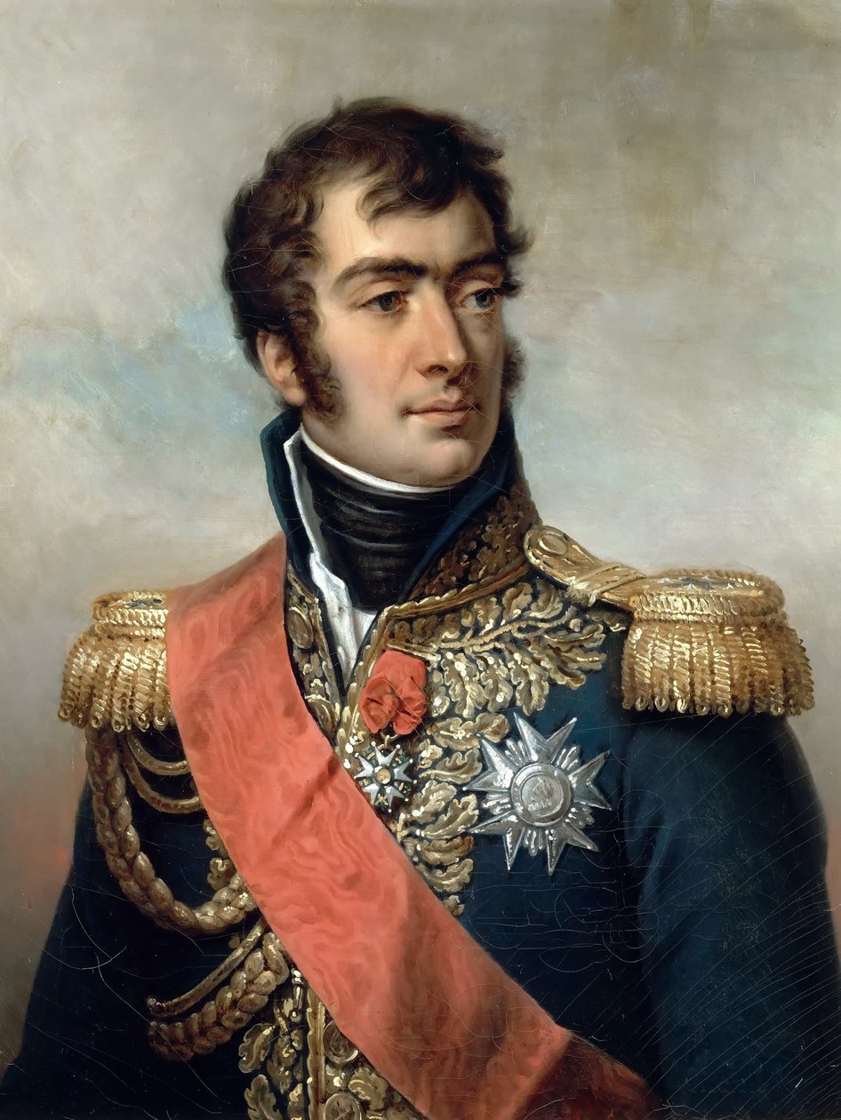 Auguste Frédéric Louis Viesse de Marmont, 1. hertug av Ragusa 1774-1852 av Paulin Guérin