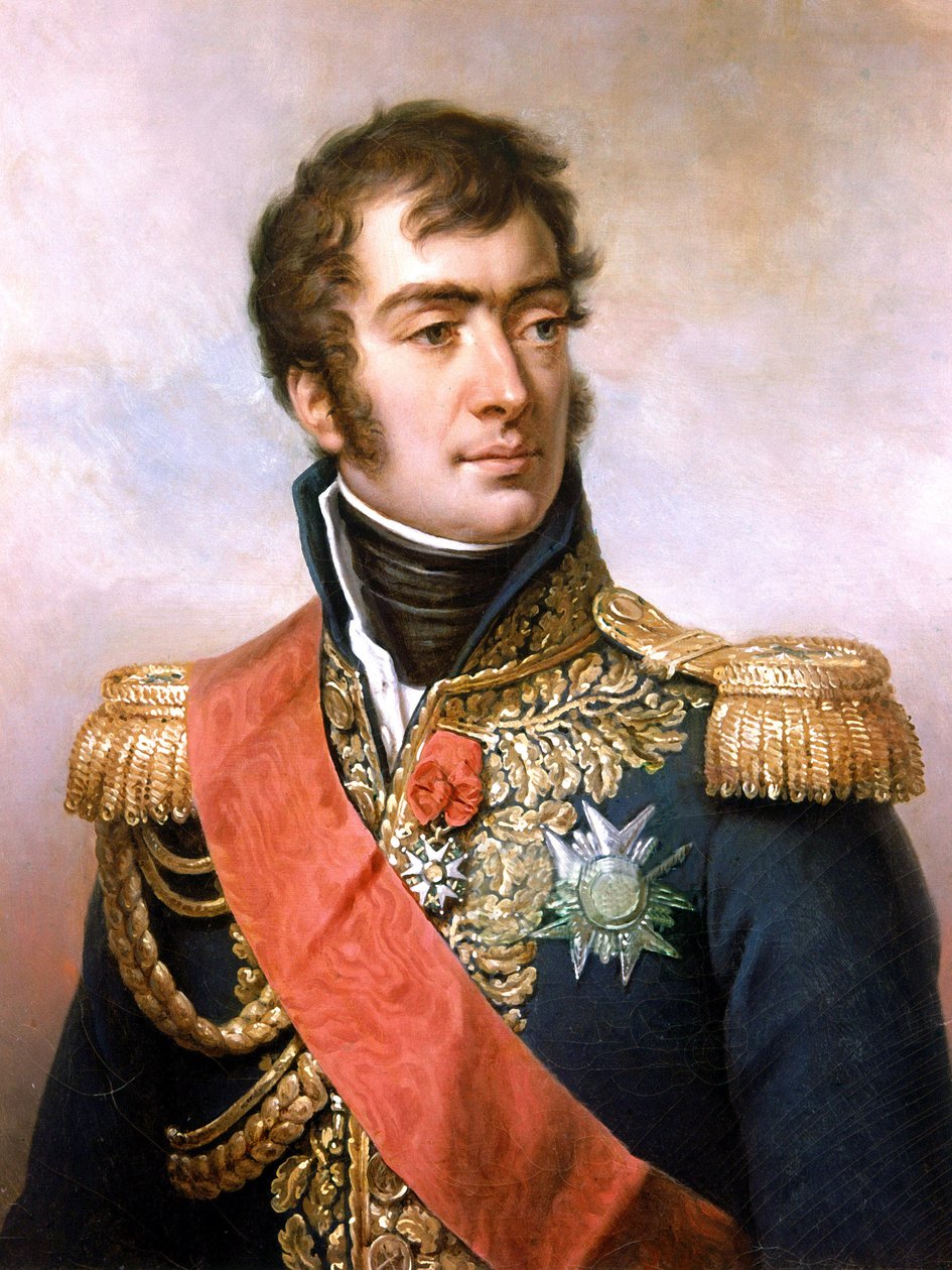 Auguste Frederic Louis Viesse de Marmont av Paulin Jean Baptiste Guerin