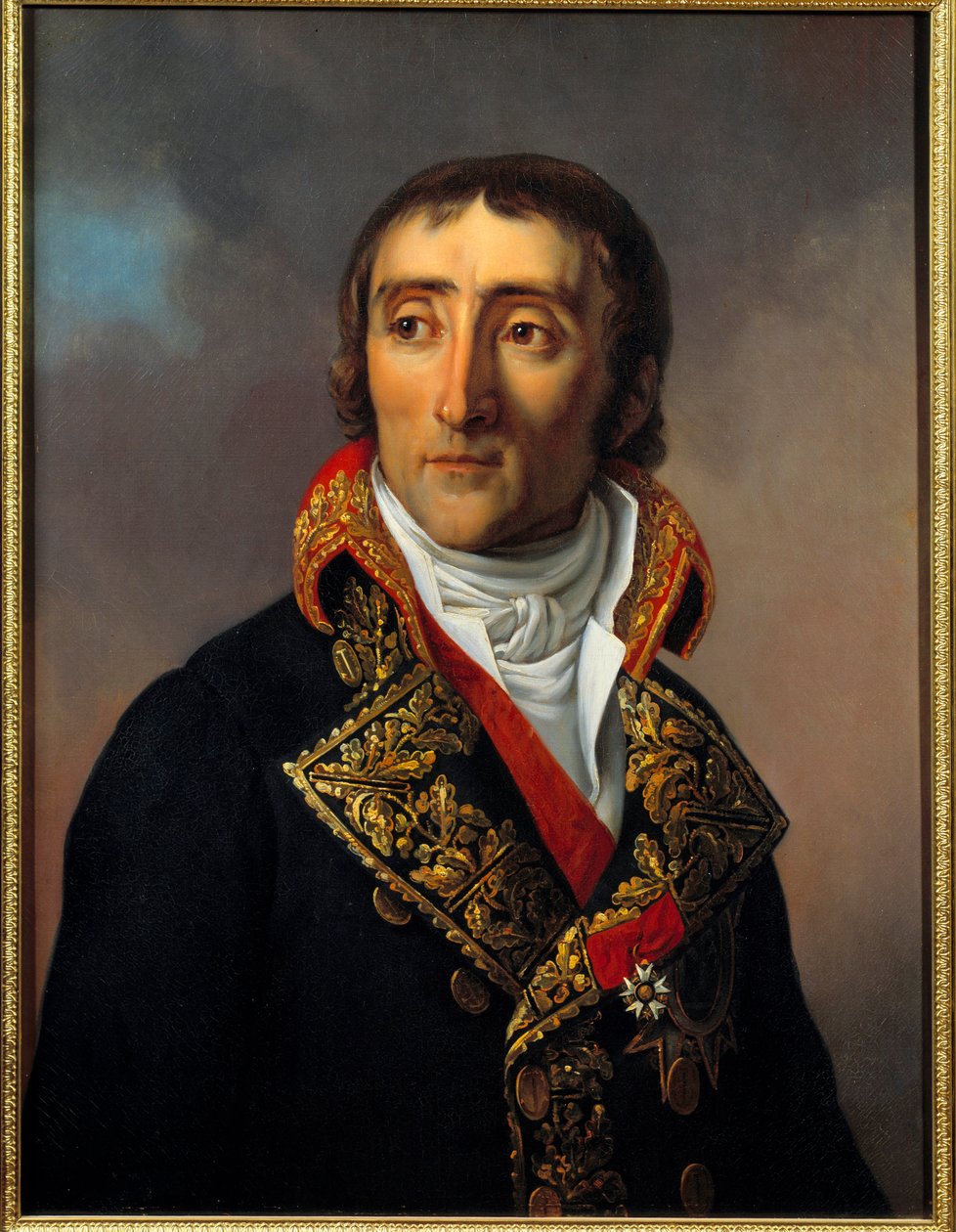 Portrett av admiral Eustache Bruix (1759-1805) maleri av Guerin Paulin (1783 - 1855) (h s/t 0,71 x 0,54) Versailles. Chateau-museet av Paulin Jean Baptiste Guerin