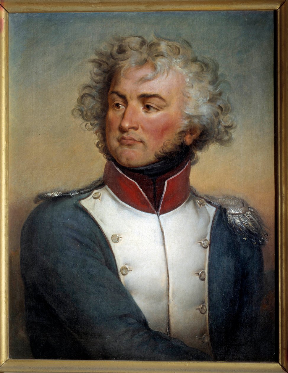 Portrett av Jean Baptiste Kleber (1753-1800) oberstløytnant ved 4. bataljon av Øvre Rhinen Maleri av Paulin Guerin (1783-1855) 1834 Søn. 0,72 x 0,55 m. av Paulin Jean Baptiste Guerin
